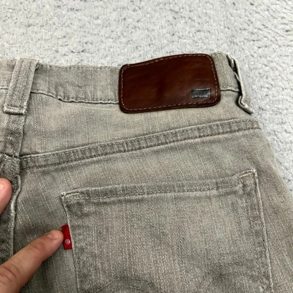 Levis Jeans Mens‎ 32x30 Gray Denim 511 Slim Straight Skinny American Stretch
